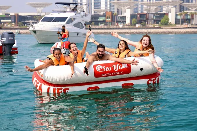 Water sports group activity in Dubai